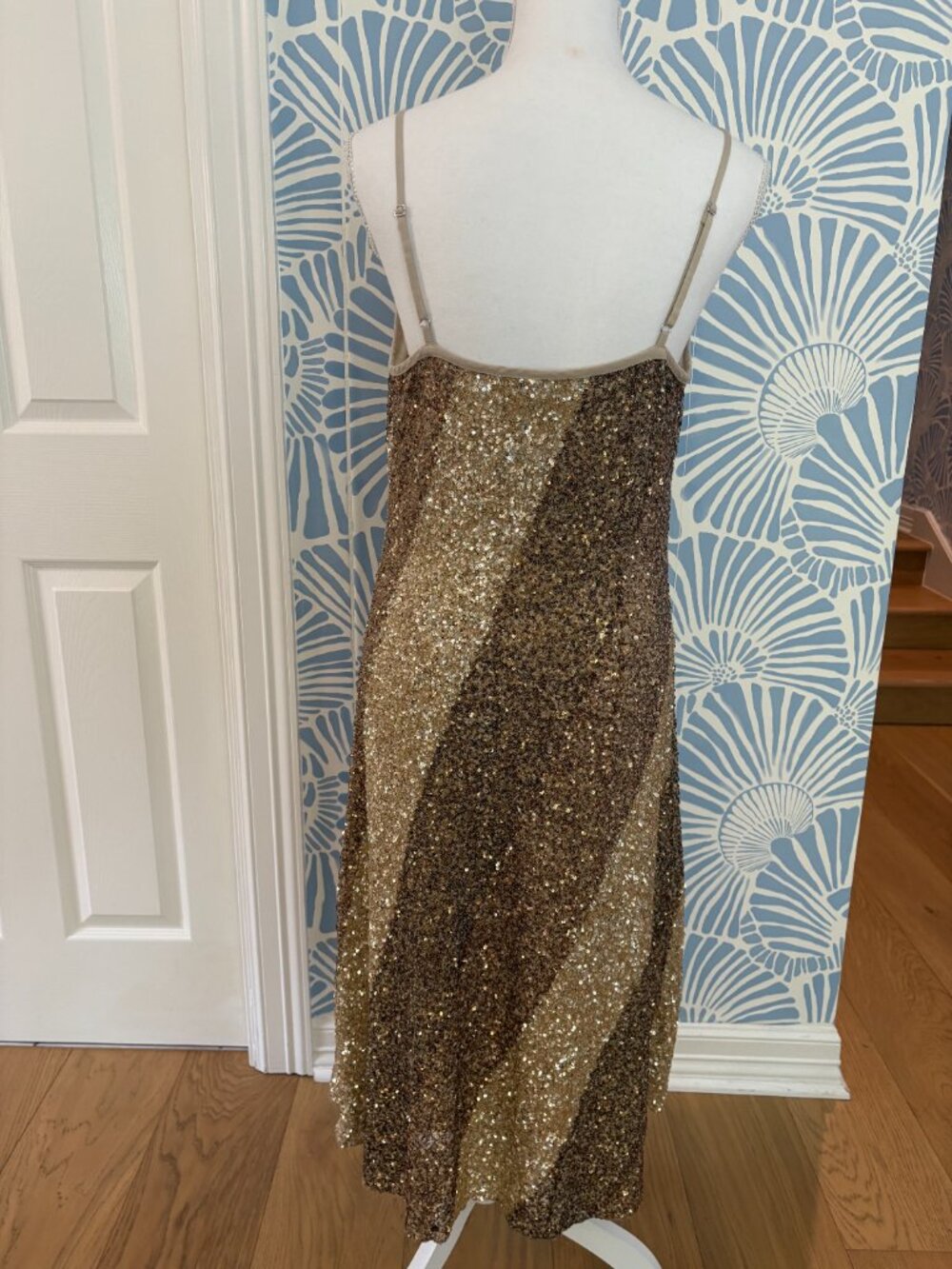 NWT Anthropologie Bl-nk Kayla Sequin Dress Size Medium - Picture 6 of 8